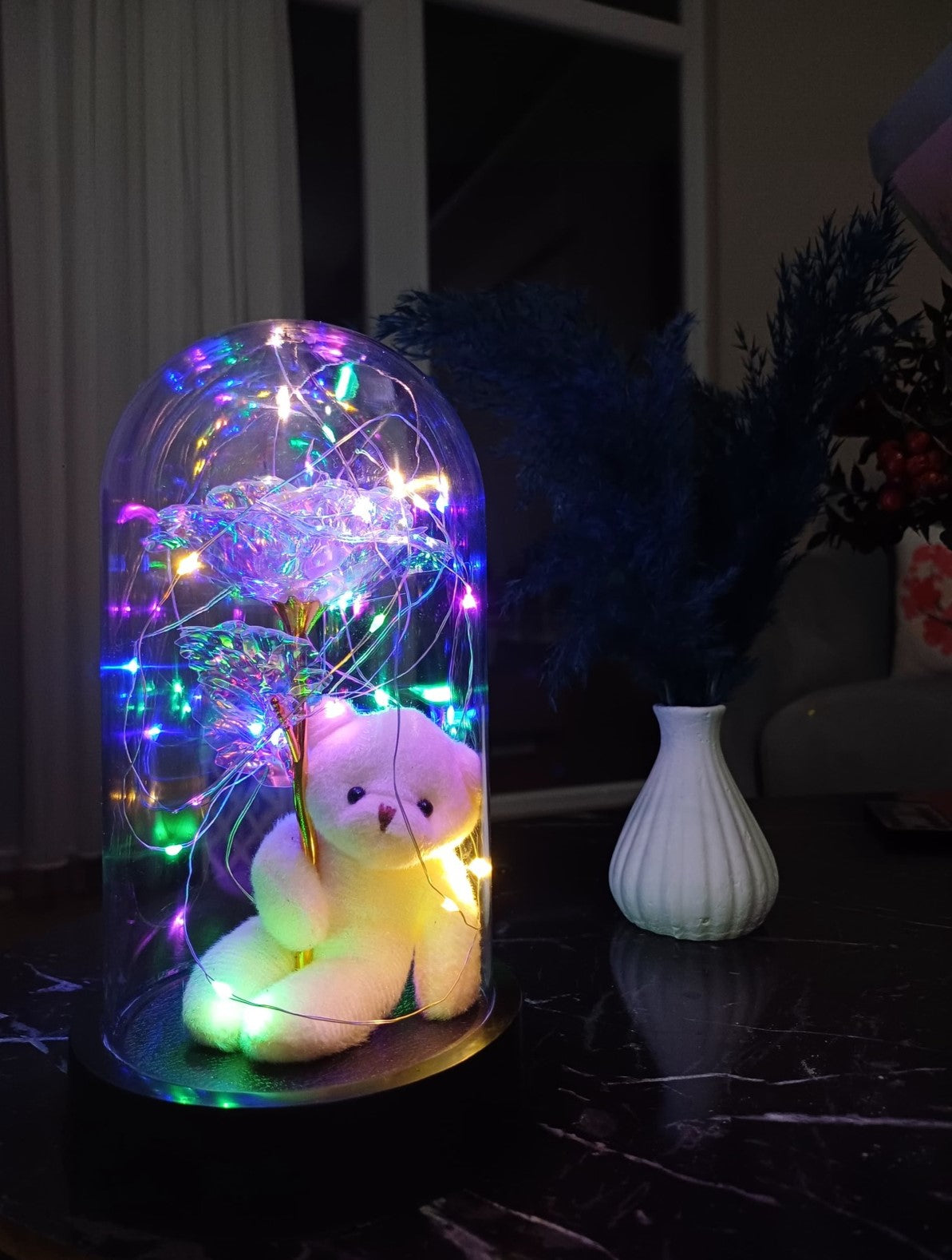 Ayıcıklı Ledli Kapsül