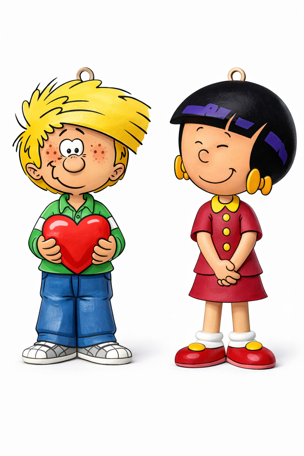 Cedric & Chen Anahtarlık Boyama Seti